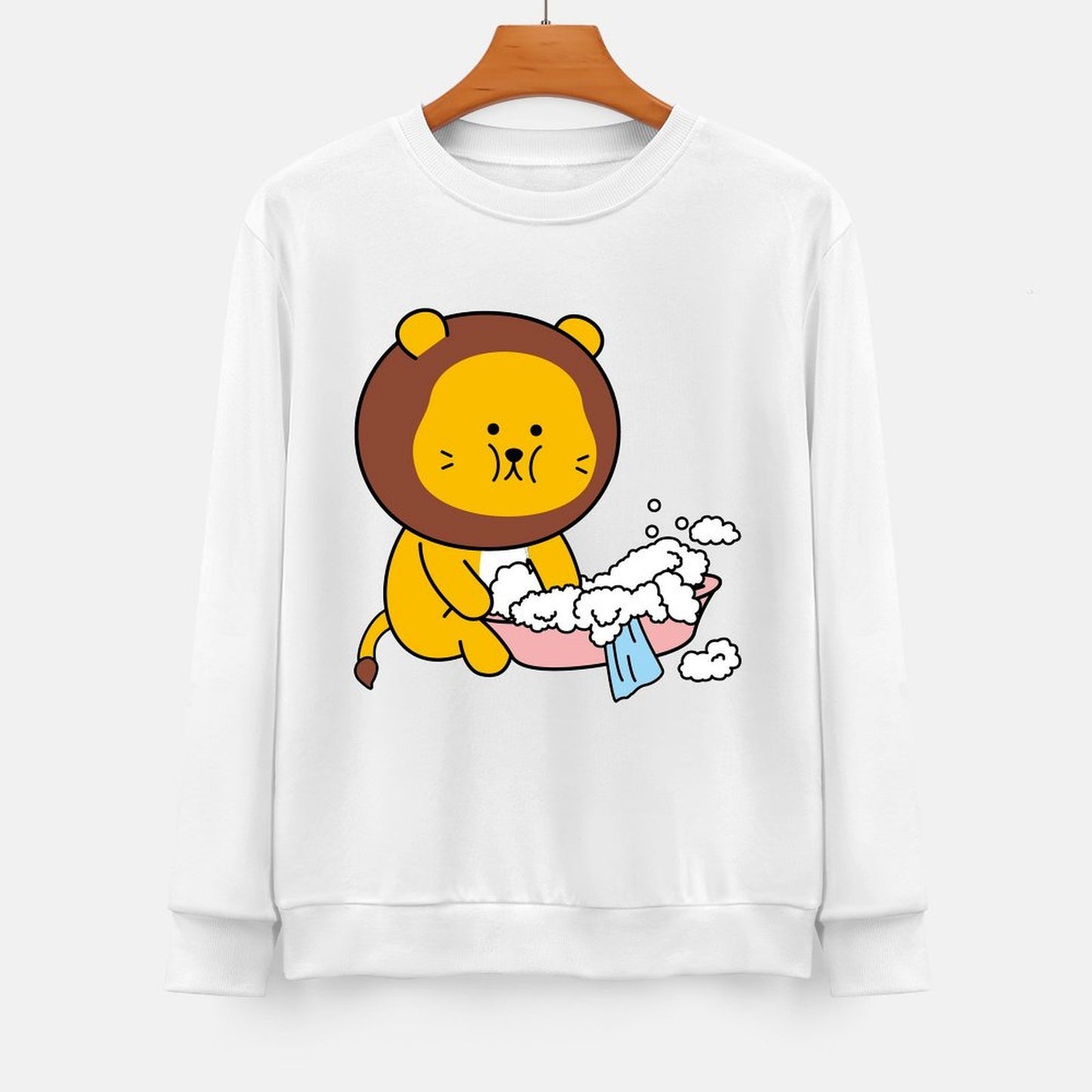 Front Patterned Long Sleeve TopPremiumSeries EasyWear