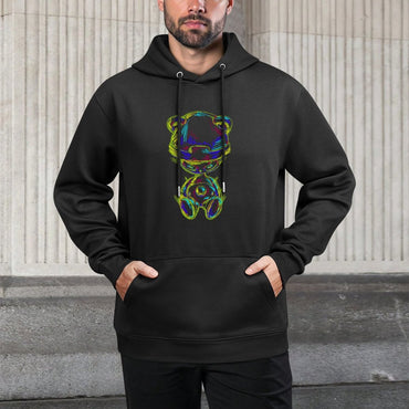 IPIB 250g Hooded Pocket Sweatshirt Front GraphicMen's Hooded  Sweatshirt6000055-5