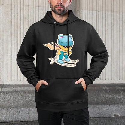 IPIB 250g Hooded Pocket Sweatshirt Front GraphicMen's Hooded  Sweatshirt6000049-3