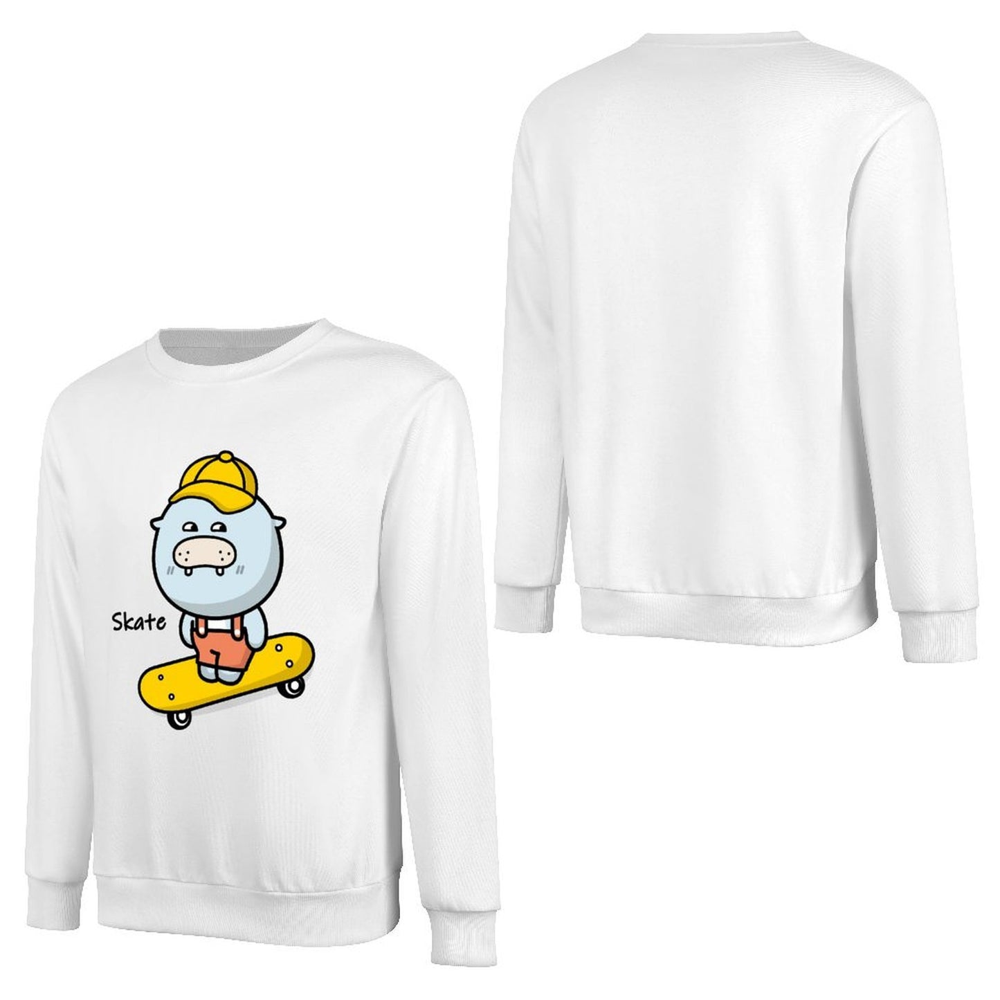 Front Patterned Long Sleeve TopRegularFit EverydaySeries