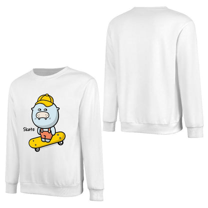 Front Patterned Long Sleeve TopRegularFit EverydaySeries