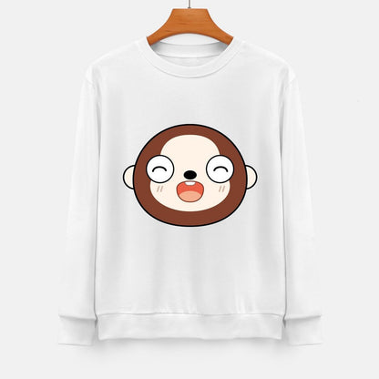 Front Patterned Long Sleeve TopHigh-Quality Slim Fit