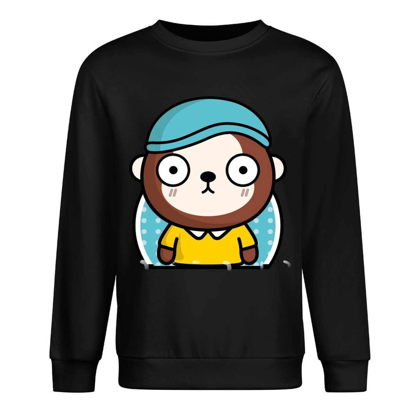 Front Patterned Long Sleeve TopVibrant Colors Reliable