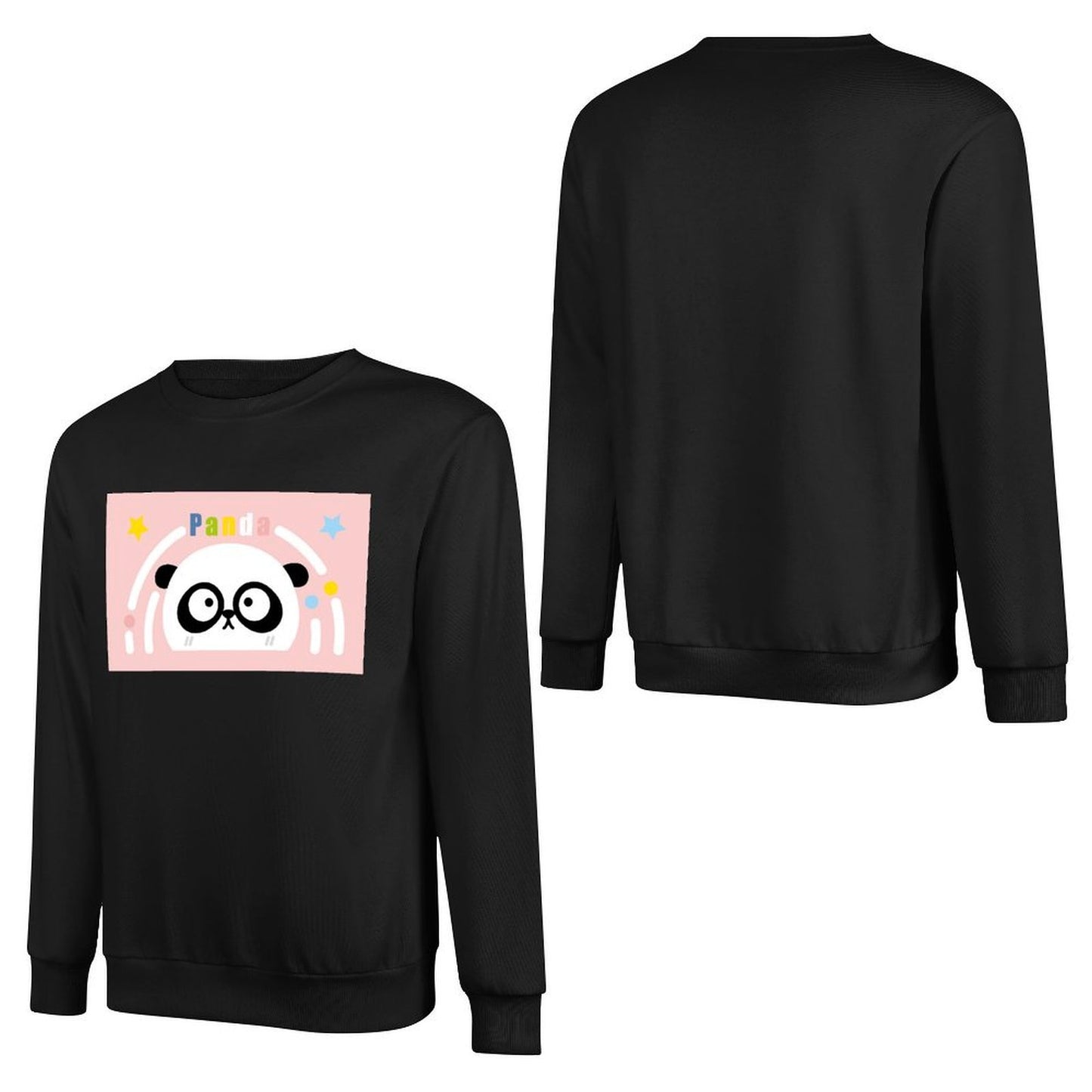 Front Patterned Long Sleeve TopStreetStyle Classic