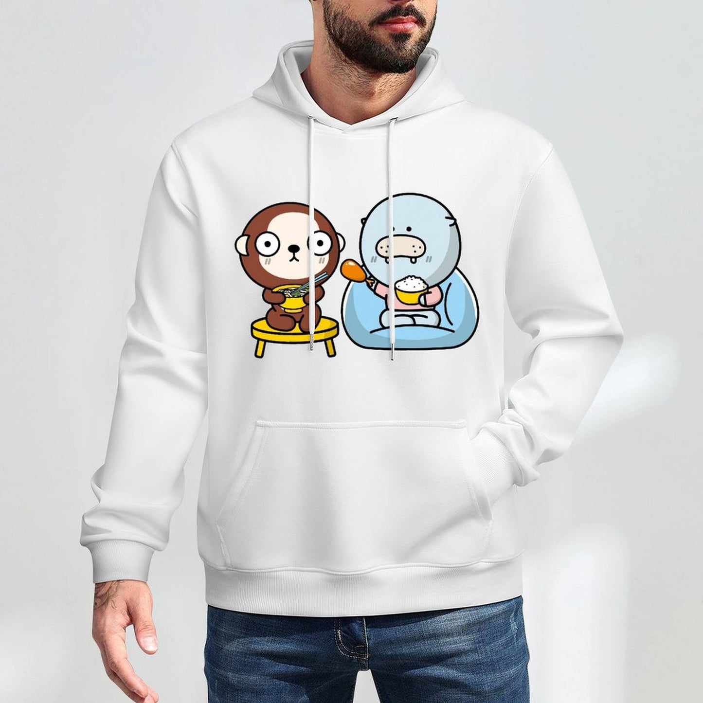 TrueStyle Seamless Front Graphic Hoodies