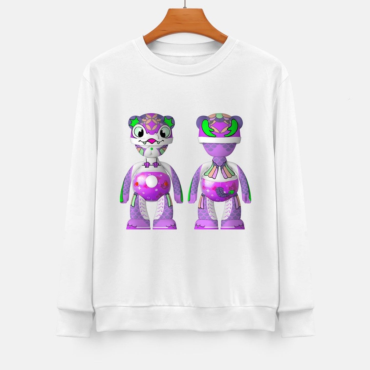 Long Sleeve With Front PatternSoftWear Sleek