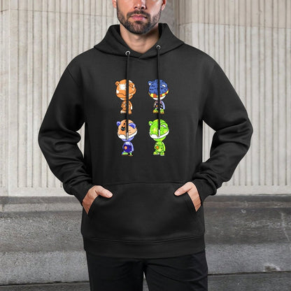IPIB 250g Hooded Pocket Sweatshirt Front GraphicMen's Hooded  Sweatshirt6000074-4