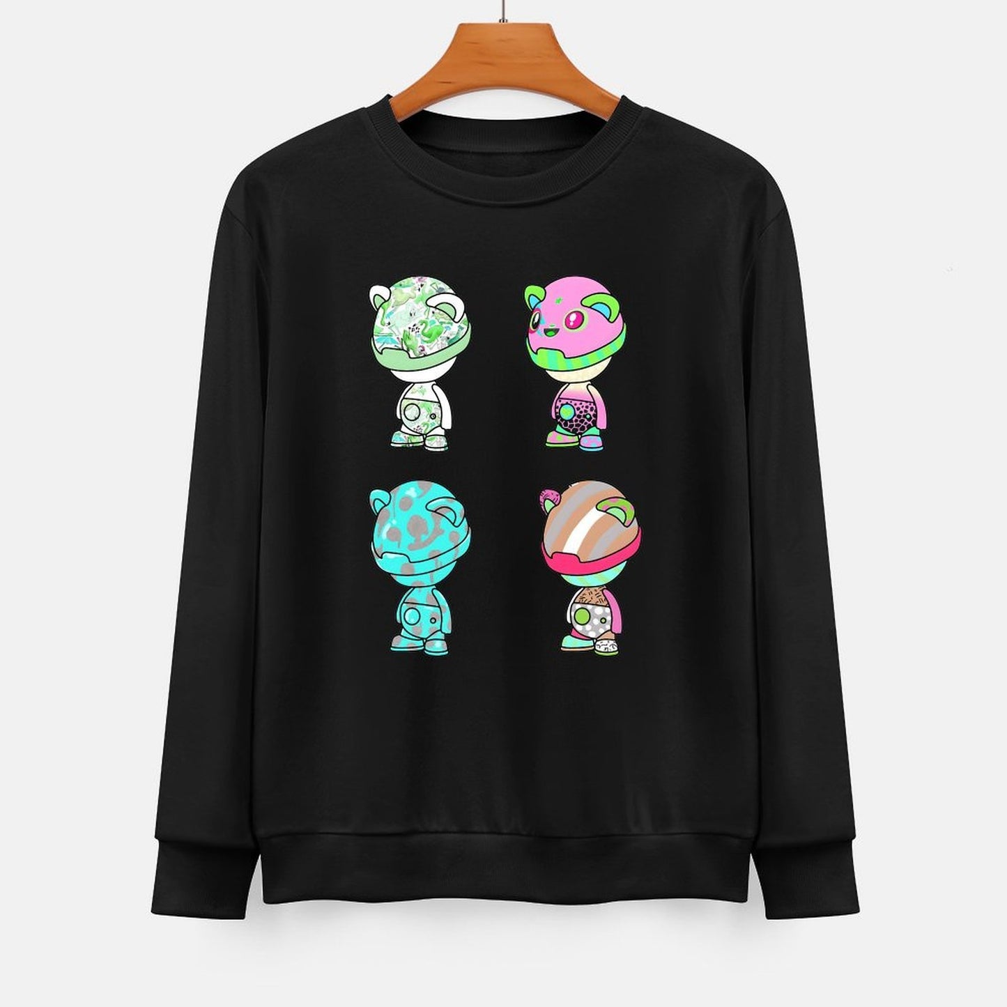 IPIB 250g Crew Neck Long Sleeve Sweatshirt Front GraphicCrew Neck Long Sleeve Sweatshirt6000073-5