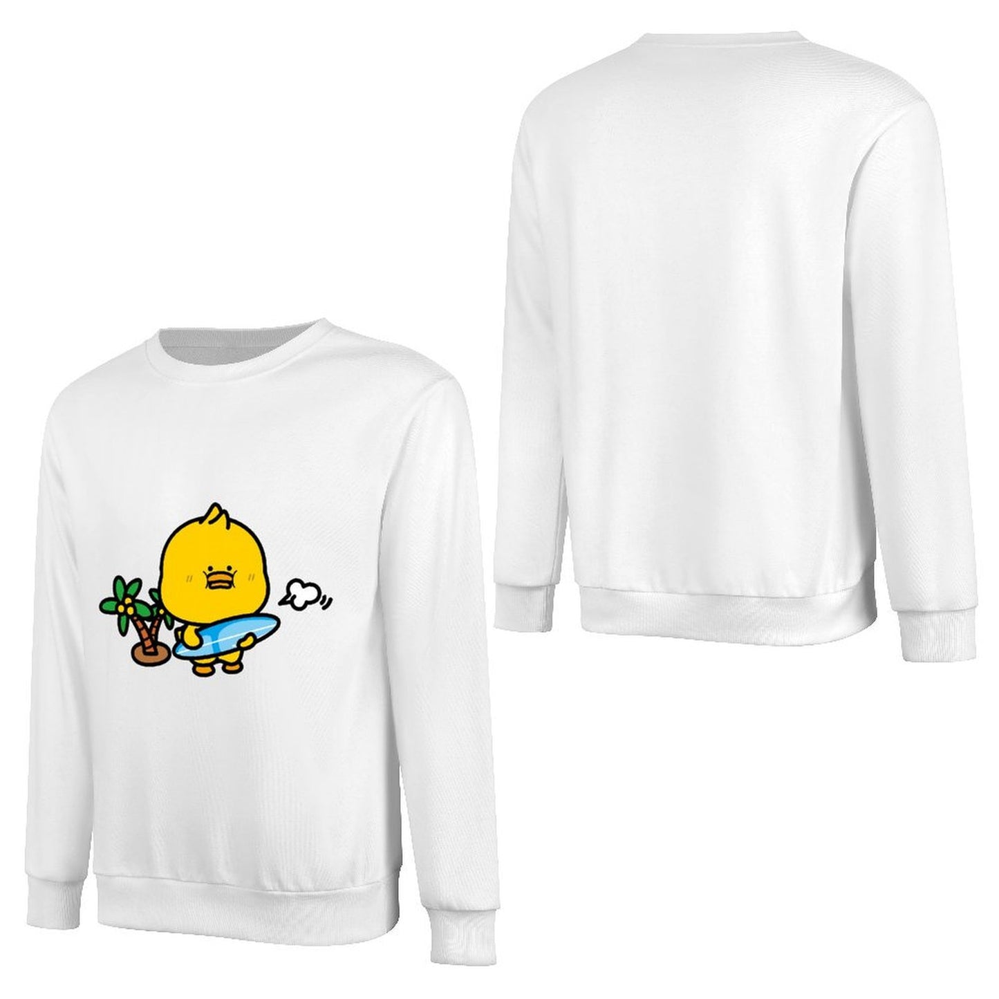 Front Patterned Long Sleeve TopClean On-Demand