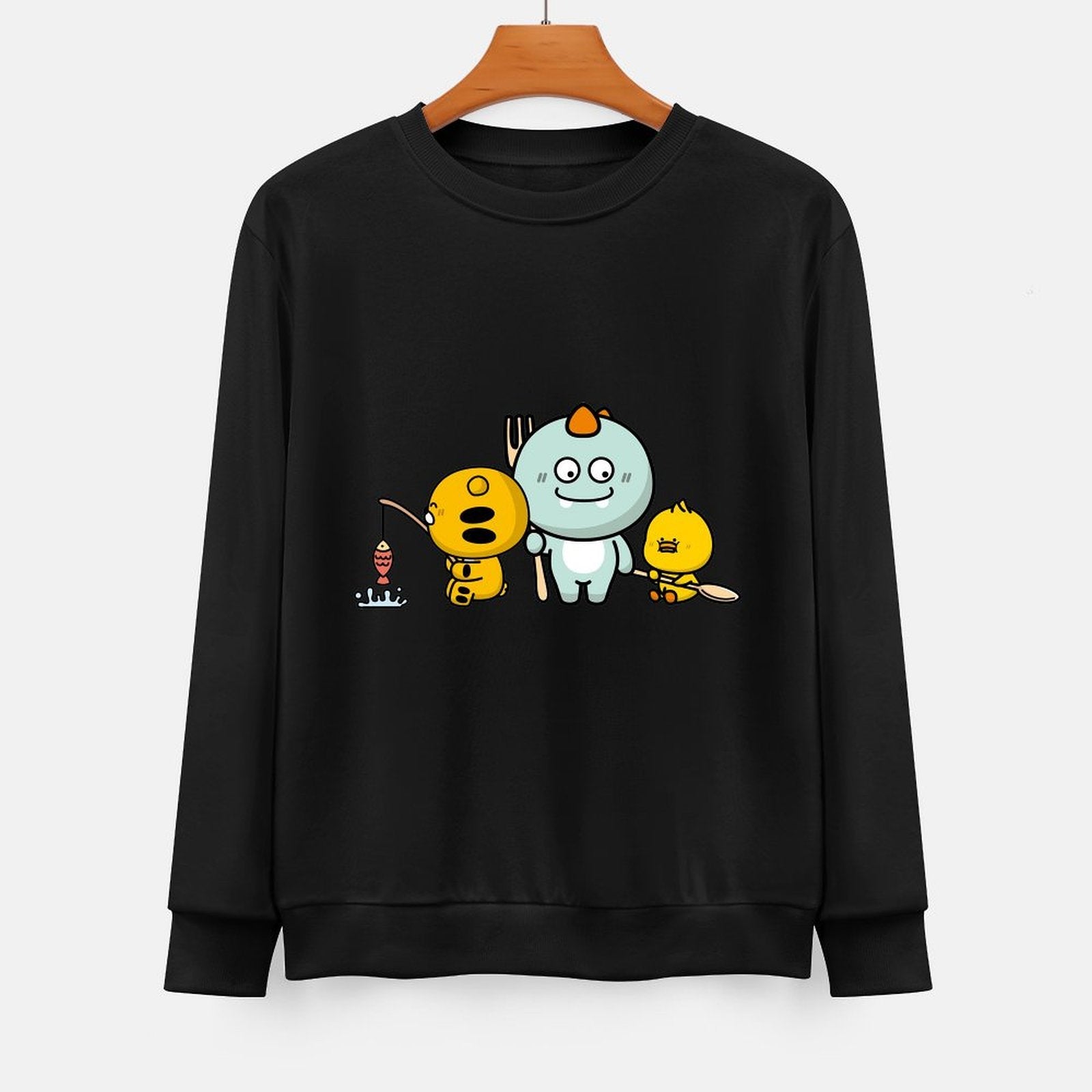  Front Patterned Long Sleeve TopOn-Demand PremiumSeries