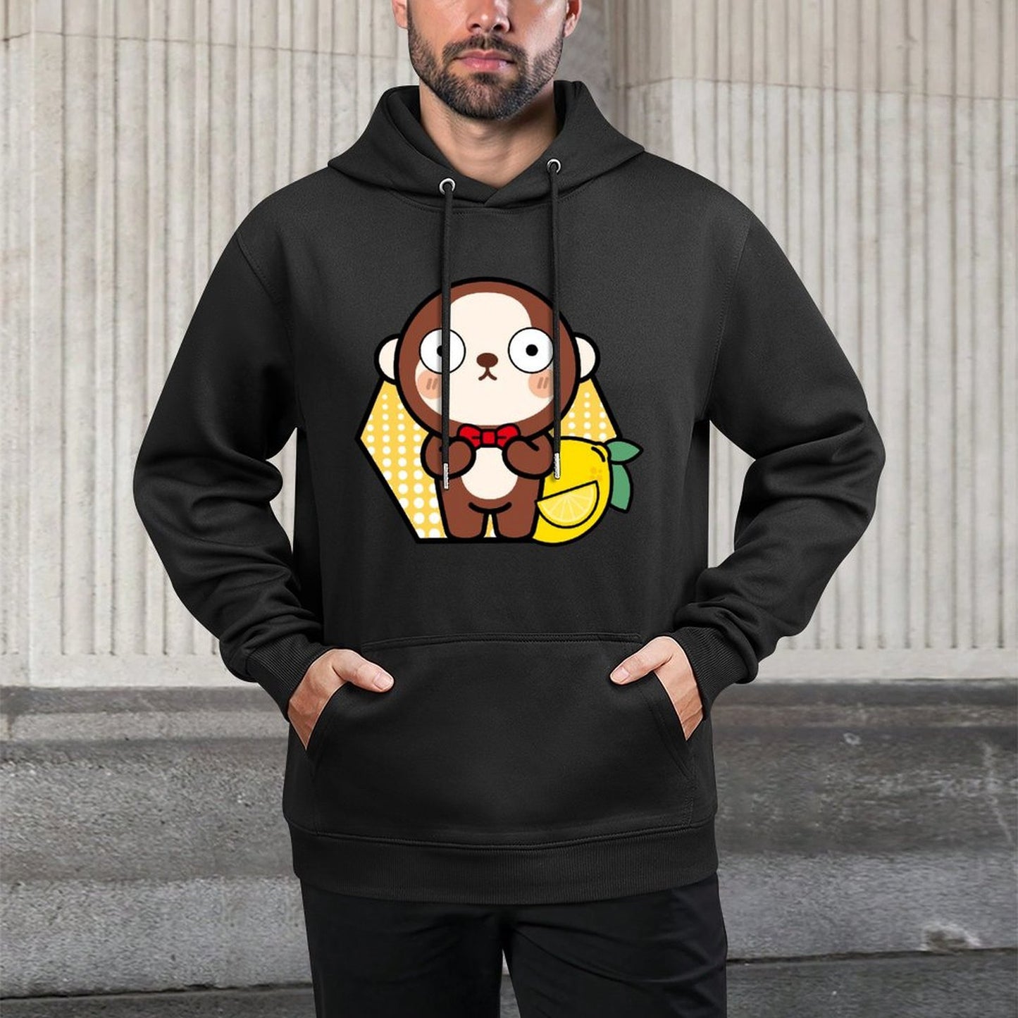 Front Graphic HoodiesCotton Clean