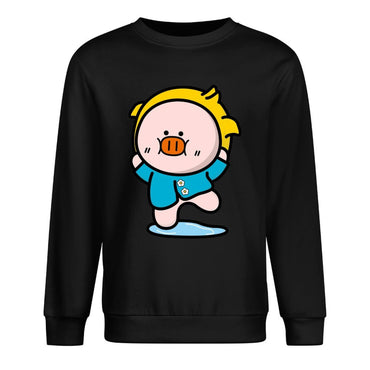 Front Patterned Long Sleeve TopEverydayTee Clean Edges