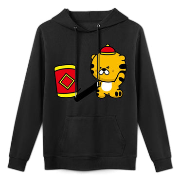 Casual Refined Front Graphic Hoodies