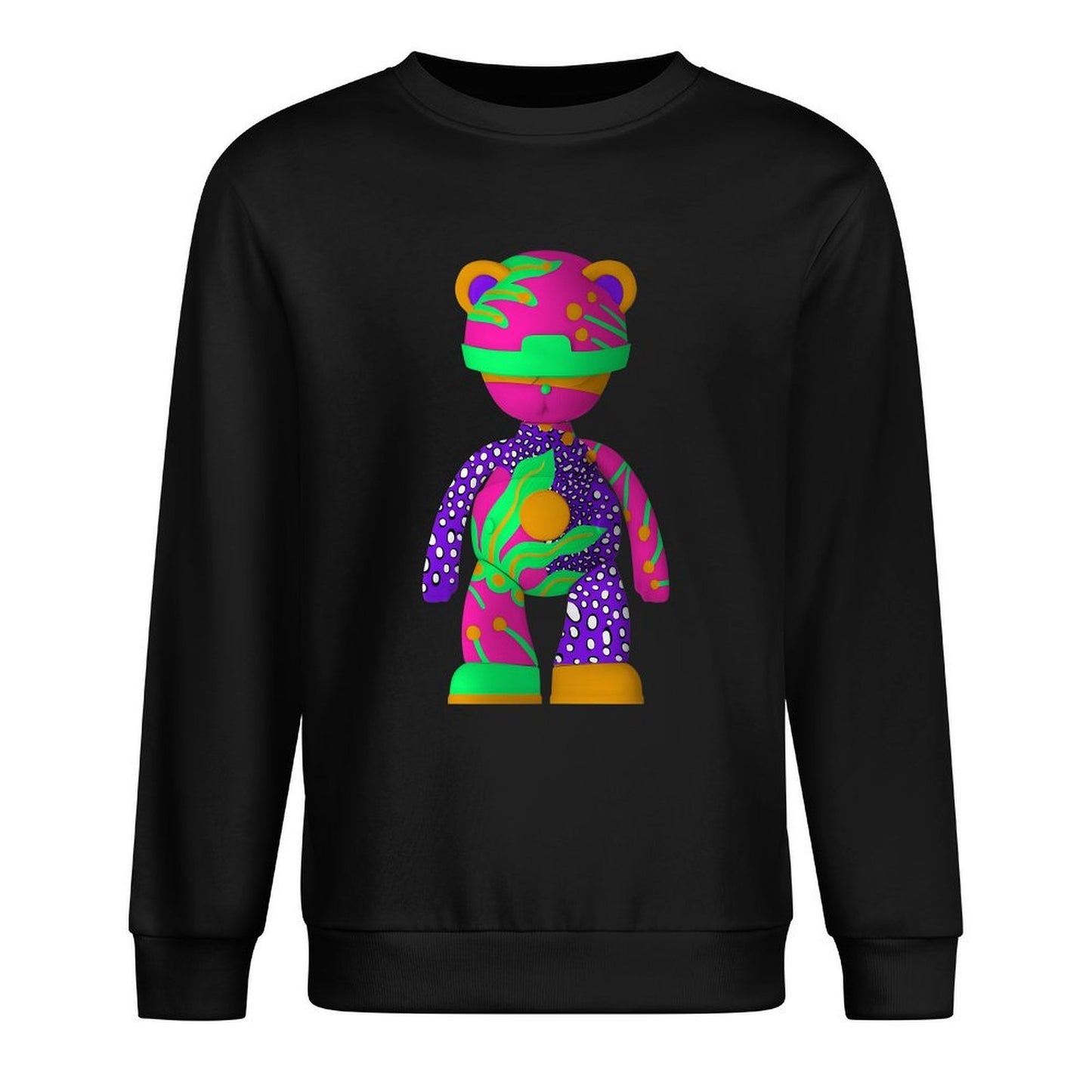 Long Sleeve With Front PatternClassic Easy-Care