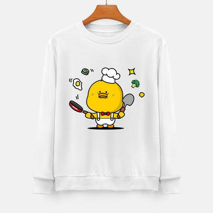 Front Patterned Long Sleeve TopNeutral Classic