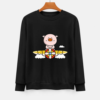 IPBR 250g Crew Neck Long Sleeve Sweatshirt Front GraphicCrew Neck Long Sleeve Sweatshirt4001390