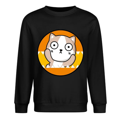 Front Patterned Long Sleeve TopBreathable Eco-Conscious