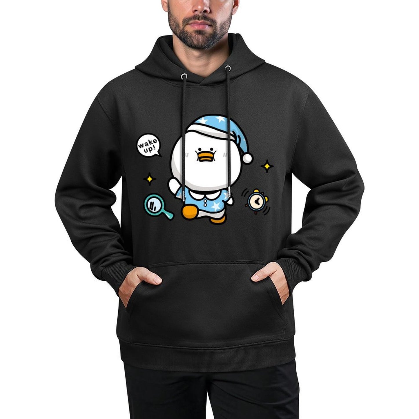 IPBR 250g Hooded Pocket Sweatshirt Front GraphicMen's Hooded  Sweatshirt4001118
