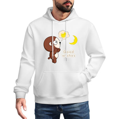 IPBR 250g Hooded Pocket Sweatshirt Front GraphicMen's Hooded  Sweatshirt4000763