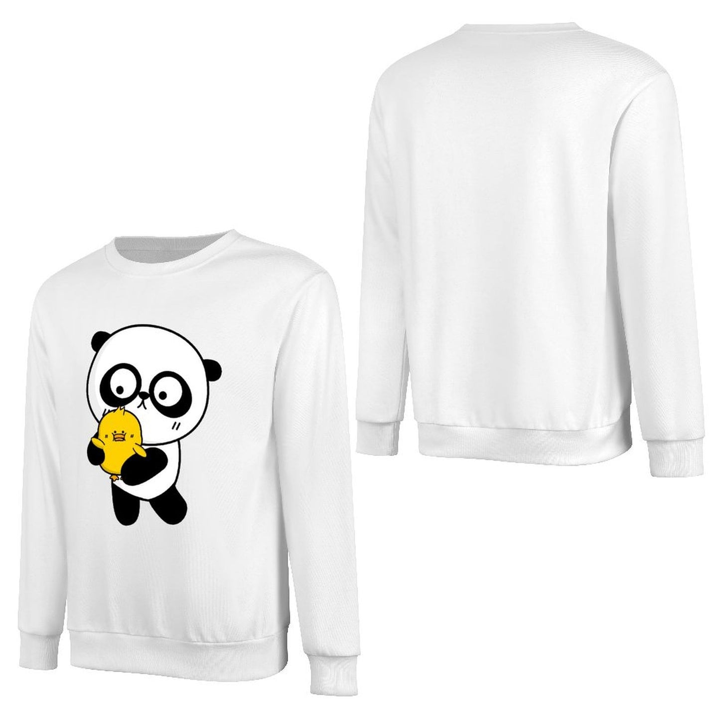 Front Patterned Long Sleeve TopLooseFit RegularFit