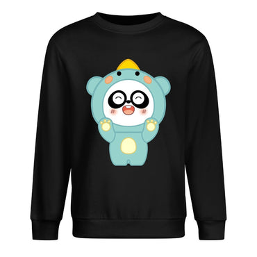 Front Patterned Long Sleeve TopUnisex Signature