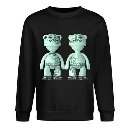 IPIB 250g Crew Neck Long Sleeve Sweatshirt Front GraphicCrew Neck Long Sleeve Sweatshirt6000082-3