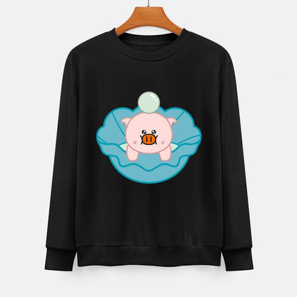 IPBR 250g Crew Neck Long Sleeve Sweatshirt Front GraphicCrew Neck Long Sleeve Sweatshirt4000729