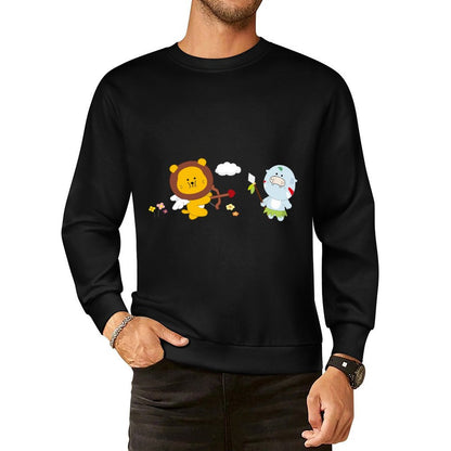 Front Patterned Long Sleeve TopClean Edges Unisex