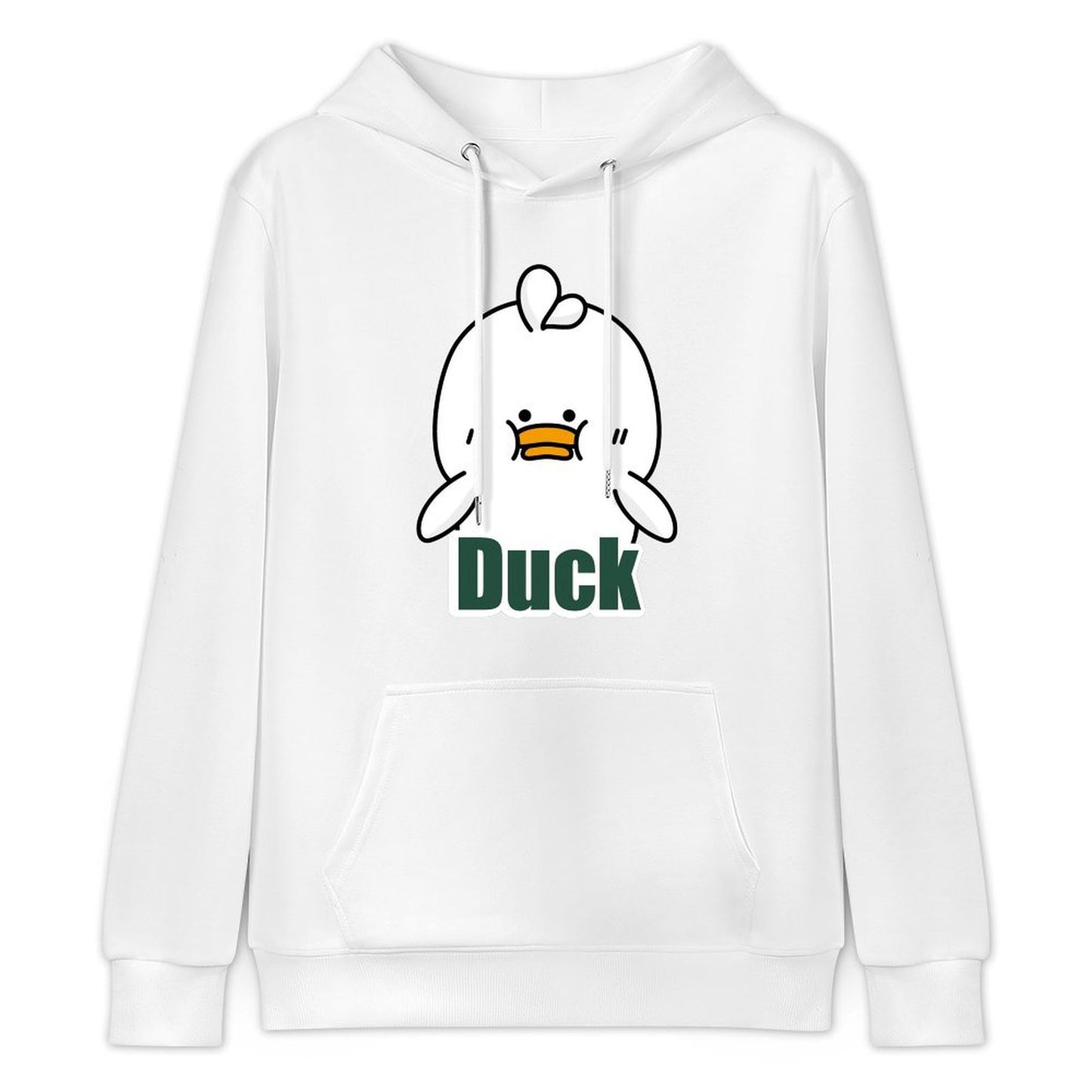 Solid Unisex Front Graphic Hoodies