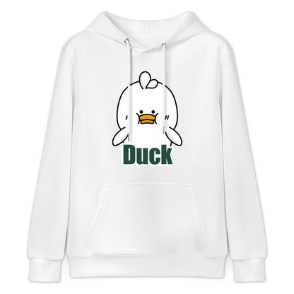 Solid Unisex Front Graphic Hoodies