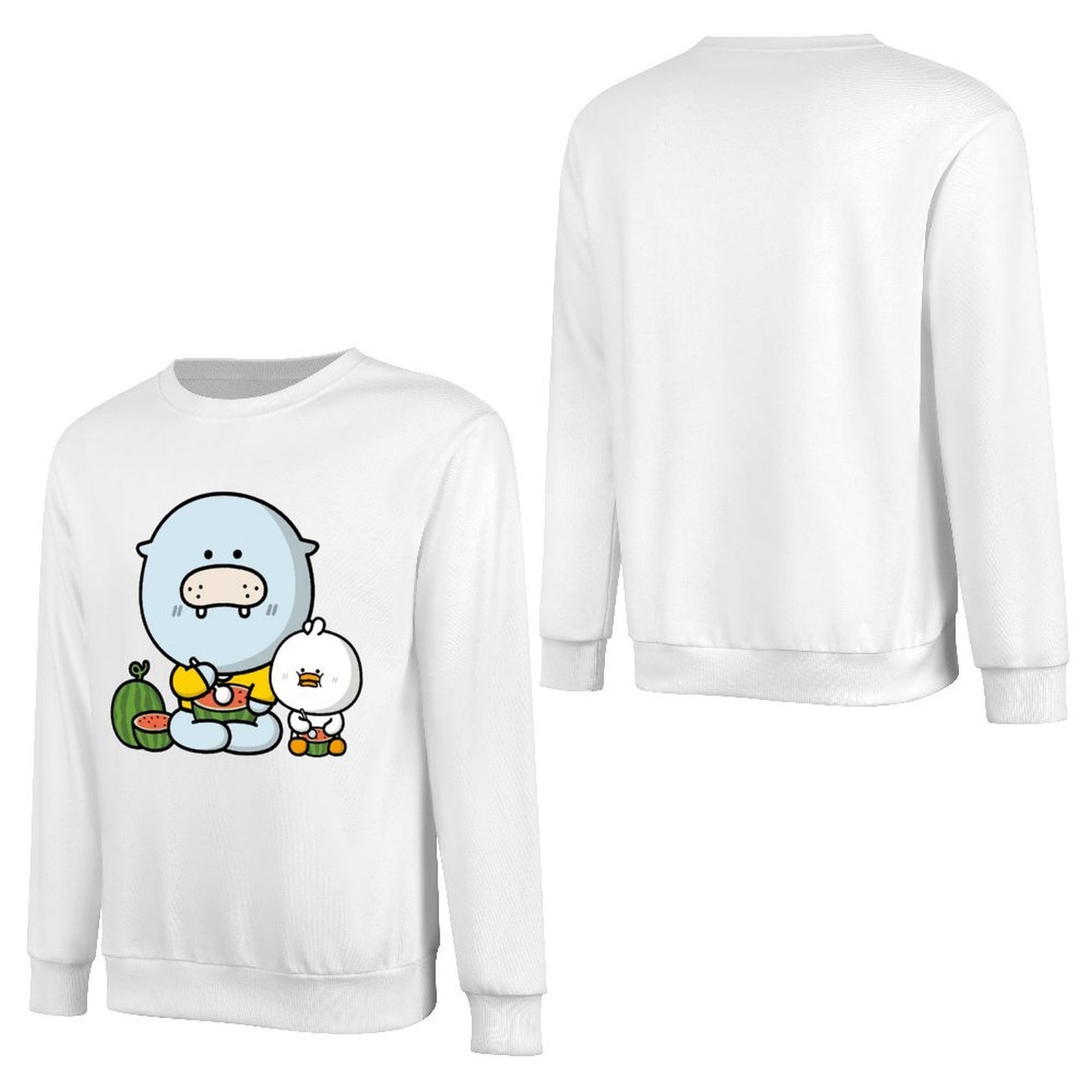 Front Patterned Long Sleeve TopEssentialFit Vibrant Colors