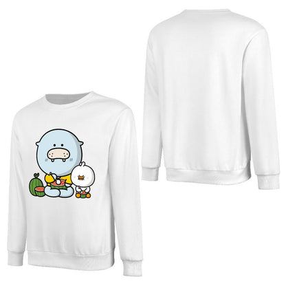 Front Patterned Long Sleeve TopEssentialFit Vibrant Colors