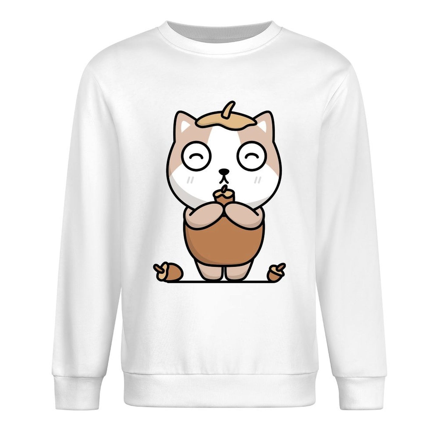 IPBR 250g Crew Neck Long Sleeve Sweatshirt Front GraphicCrew Neck Long Sleeve Sweatshirt4000103