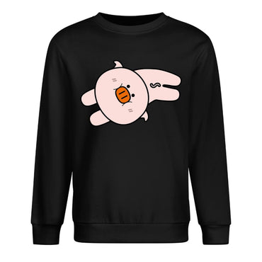 Front Patterned Long Sleeve TopSmoothWear Wrinkle-Free