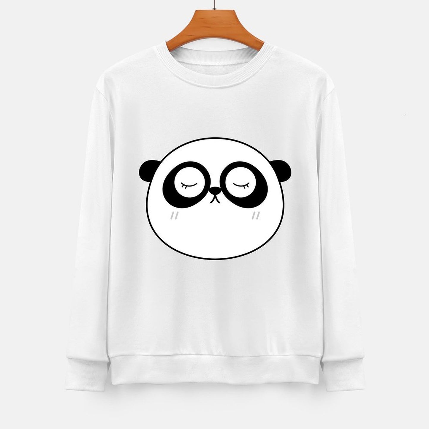 Front Patterned Long Sleeve TopActiveStyle Design-Your-Own