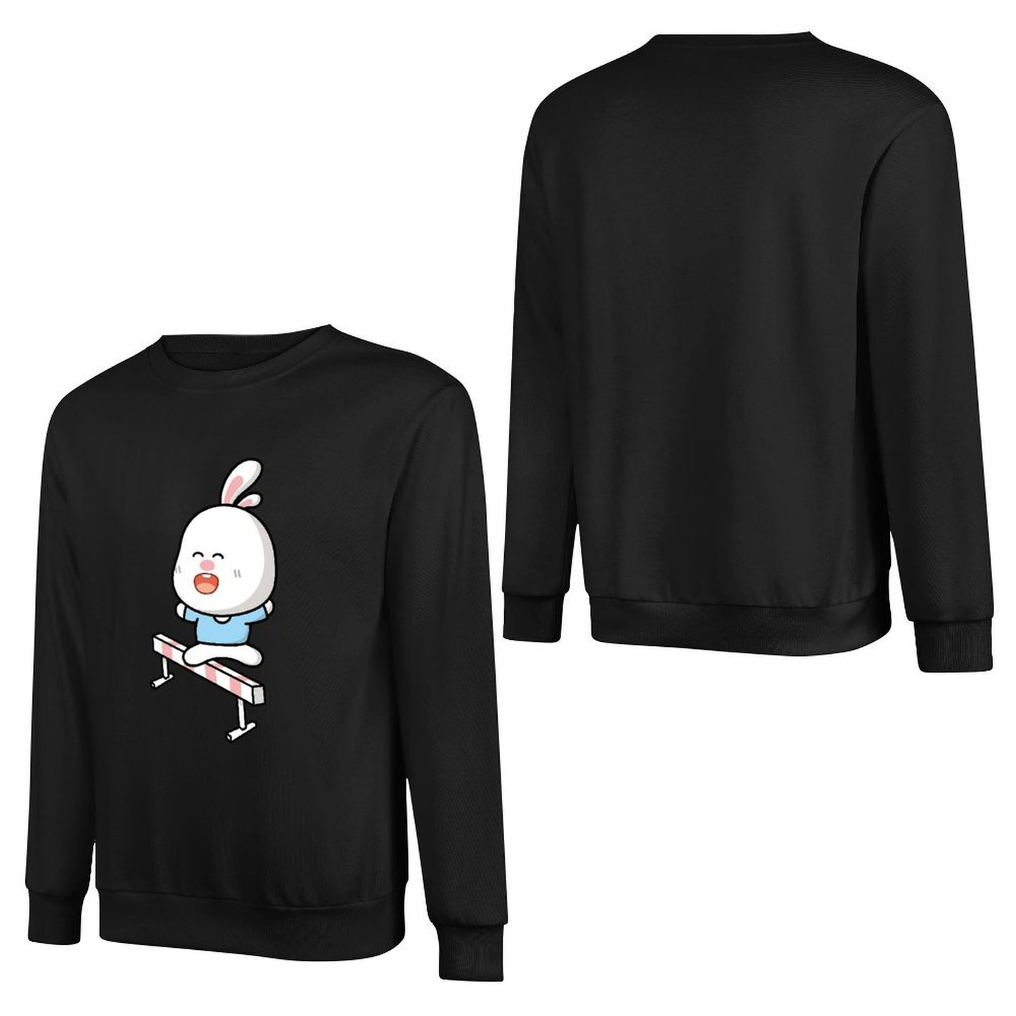 Front Patterned Long Sleeve TopEverydayFit Reliable