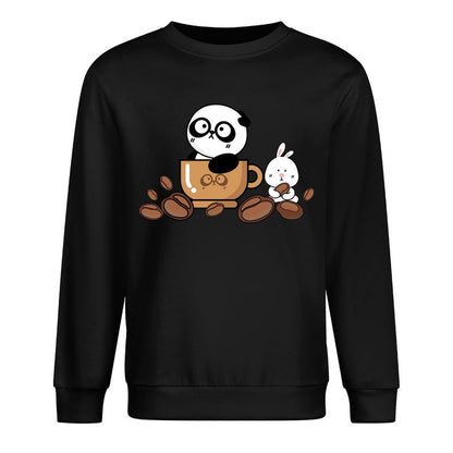 Front Patterned Long Sleeve TopSmooth Feel Lightweight