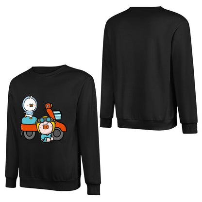 IPBR 250g Crew Neck Long Sleeve Sweatshirt Front GraphicCrew Neck Long Sleeve Sweatshirt4000339