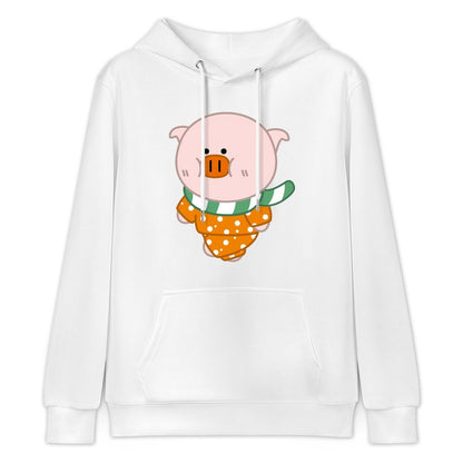 Pocket Tee Casual Front Graphic Hoodies