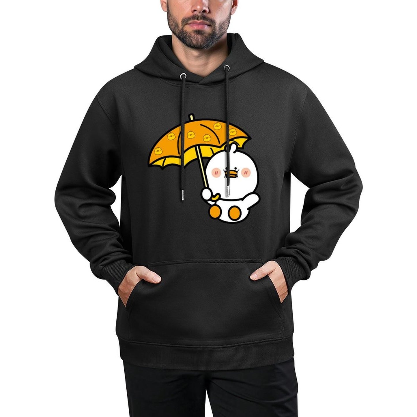 Lightweight Casual Front Graphic Hoodies