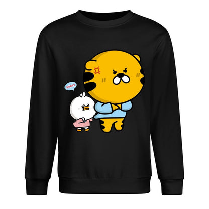 Front Patterned Long Sleeve TopHeavyweight CoreLine