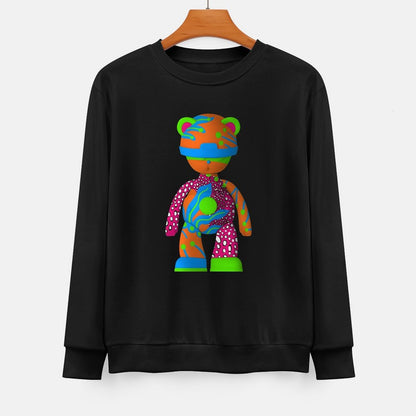 Long Sleeve With Front PatternHeat-Transfer Solid