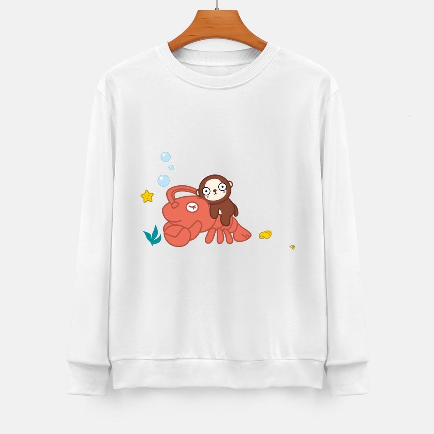 Front Patterned Long Sleeve TopPremiumSeries ClassicFit