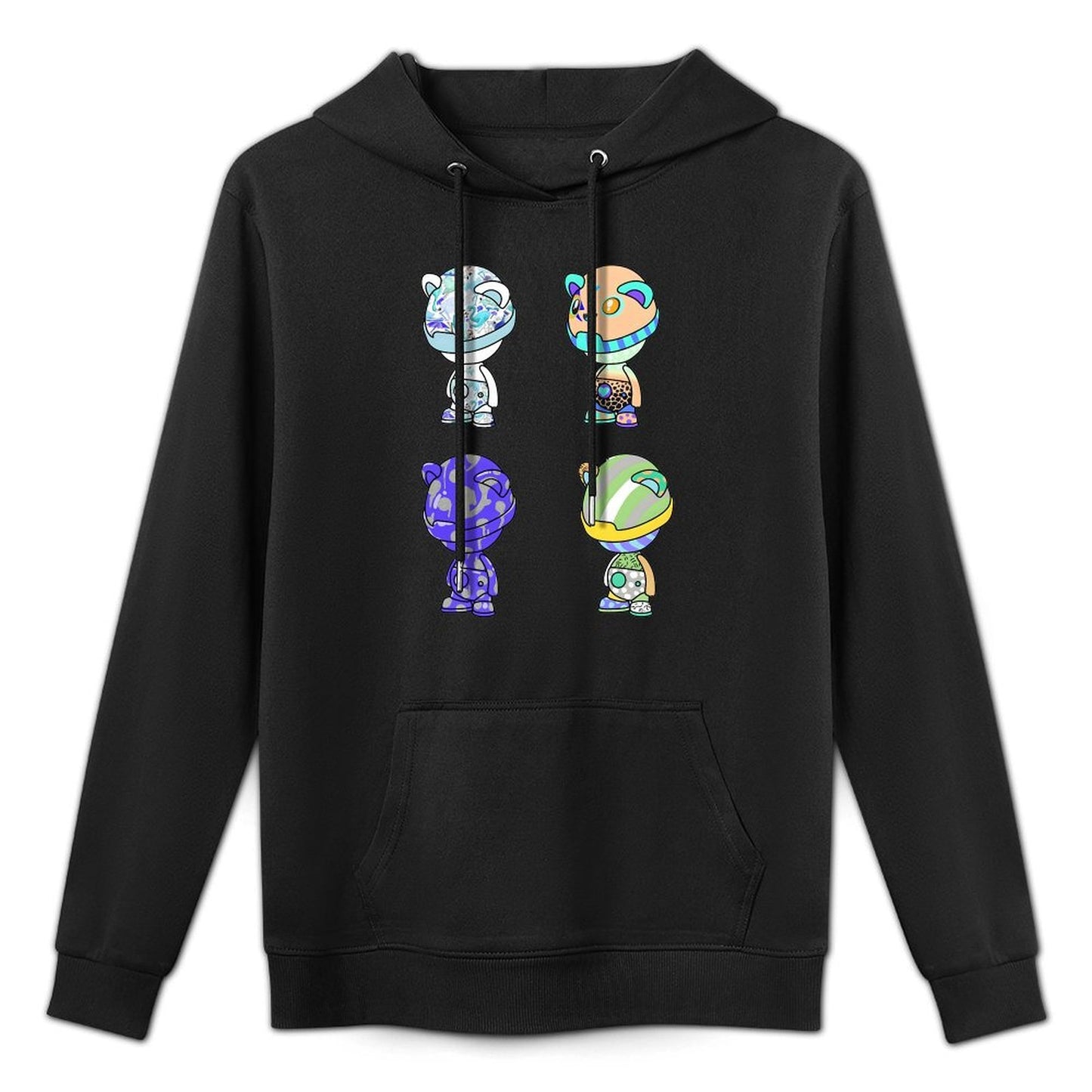IPIB 250g Hooded Pocket Sweatshirt Front GraphicMen's Hooded  Sweatshirt6000073-2