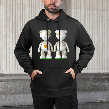 IPIB 250g Hooded Pocket Sweatshirt Front GraphicMen's Hooded  Sweatshirt6000097-3