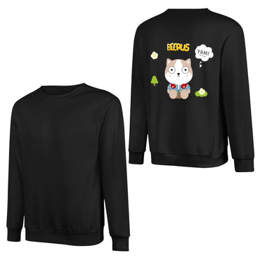 Crew Neck Long Sleeve Sweatshirt 4000625
