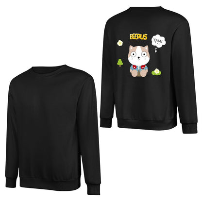 Crew Neck Long Sleeve Sweatshirt 4000625