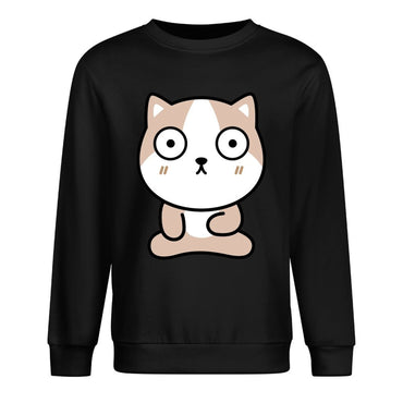 Front Patterned Long Sleeve TopClassicStyle Clean