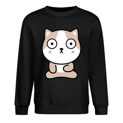 Front Patterned Long Sleeve TopClassicStyle Clean