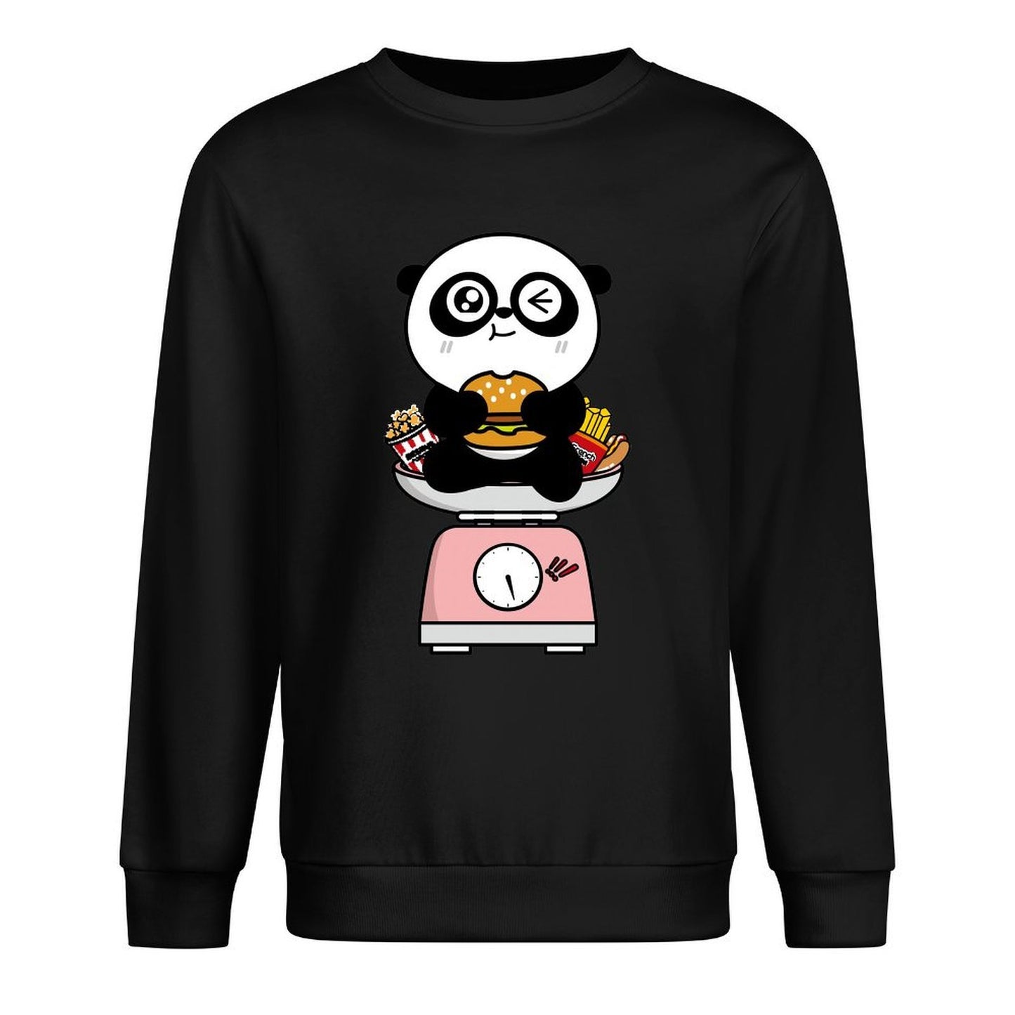 Front Patterned Long Sleeve TopBasic EverydayFit